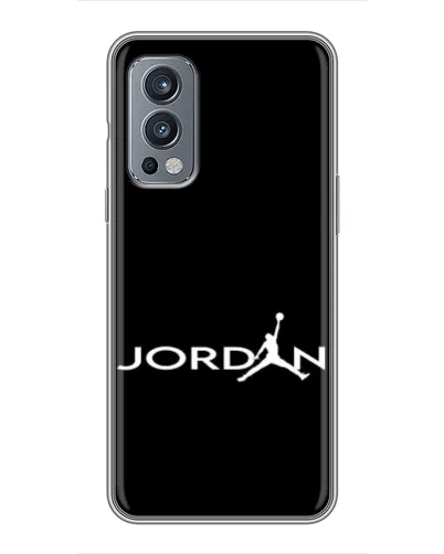 Чохол для OnePlus Nord 2 з картинкою «Jordan White Logo» Чохол для OnePlus Nord 2 з картинкою «Jordan White Logo»