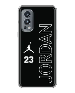 Чохол для OnePlus Nord 2 з картинкою «Jordan Vertical»