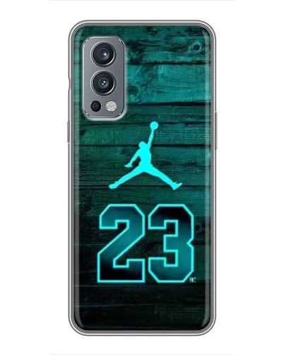 Чохол для OnePlus Nord 2 з картинкою «Jordan Cyan 23» Чохол для OnePlus Nord 2 з картинкою «Jordan Cyan 23»