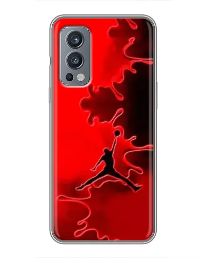 Чохол для OnePlus Nord 2 з картинкою «Jordan Red Smoke» Чохол для OnePlus Nord 2 з картинкою «Jordan Red Smoke»