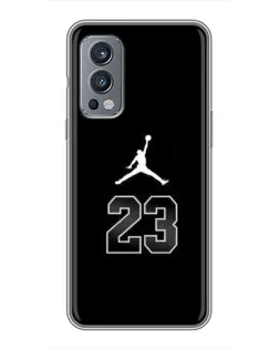 Чохол для OnePlus Nord 2 з картинкою «Jordan Flight 23»