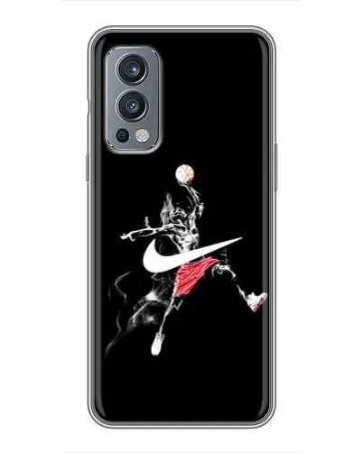 Чохол для OnePlus Nord 2 з картинкою «Jordan Jumpman» Чохол для OnePlus Nord 2 з картинкою «Jordan Jumpman»