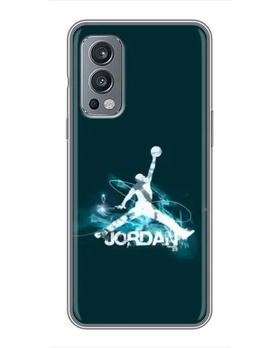 Чохол для OnePlus Nord 2 з картинкою «Jordan Blue Fire» Чохол для OnePlus Nord 2 з картинкою «Jordan Blue Fire»