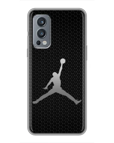 Чохол для OnePlus Nord 2 з картинкою «Jordan Dark Carbon» Чохол для OnePlus Nord 2 з картинкою «Jordan Dark Carbon»