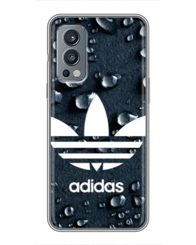 Чохол для OnePlus Nord 2 з картинкою «Adidas Trefoil Blue»
