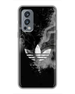 Чохол для OnePlus Nord 2 з картинкою «Абстрактний дим Adidas»