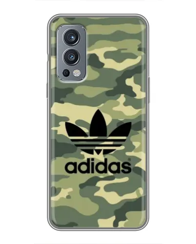 Чохол для OnePlus Nord 2 з картинкою «Мілітарі стиль Adidas»