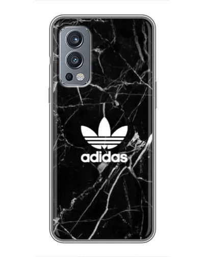 Чохол для OnePlus Nord 2 з картинкою «Білий мармур Adidas»