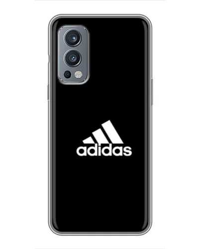 Чохол для OnePlus Nord 2 з картинкою «Чорна класика Adidas»