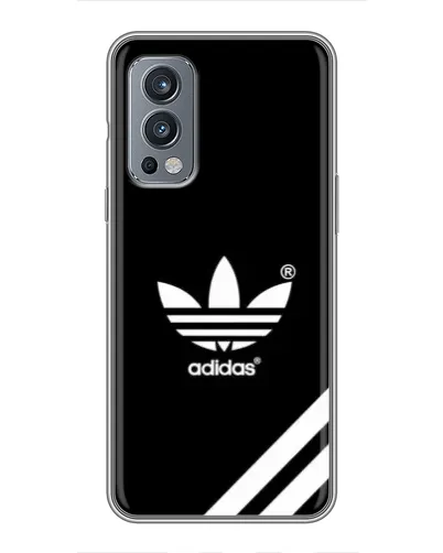 Чохол для OnePlus Nord 2 з картинкою «Adidas з діагональними смугами»
