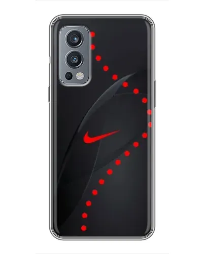 Чохол для OnePlus Nord 2 з картинкою «Абстрактний дизайн Nike»