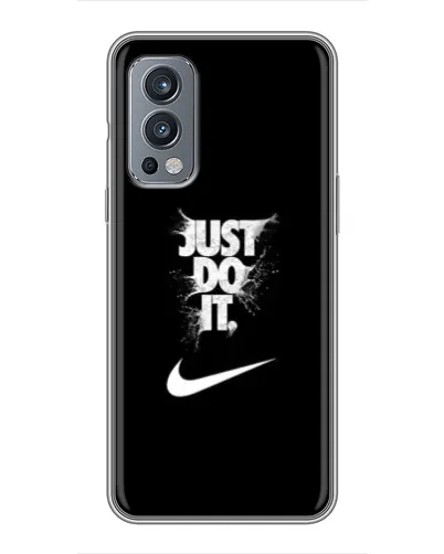 Чохол для OnePlus Nord 2 з картинкою «Текстовий принт Nike»