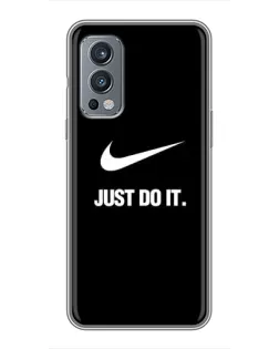 Чохол для OnePlus Nord 2 з картинкою «Класичний принт Nike»