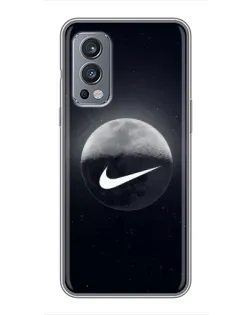 Чехол для OnePlus Nord 2 с картинкой «Nike в стиле граффити» Чехол для OnePlus Nord 2 с картинкой «Nike в стиле граффити»