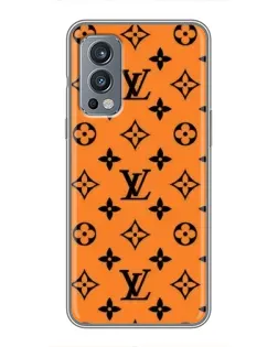 Чохол для OnePlus Nord 2 з картинкою «Помаранчевий стиль LV»
