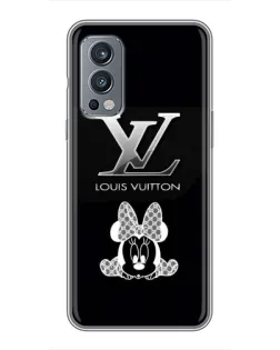 Чохол для OnePlus Nord 2 з картинкою «LV та Мінні Маус»