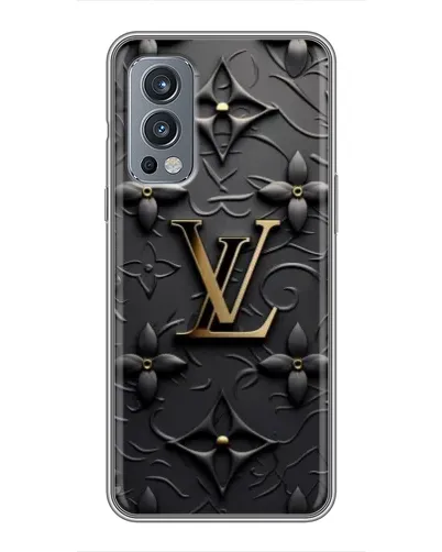 Чохол для OnePlus Nord 2 з картинкою «Шкіряна текстура LV»