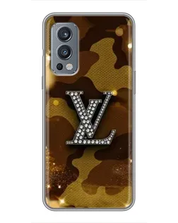 Чохол для OnePlus Nord 2 з картинкою «Камуфляжний Louis Vuitton»