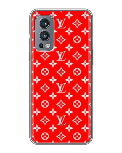 Чохол для OnePlus Nord 2 з картинкою «Яскравий паттерн LV»