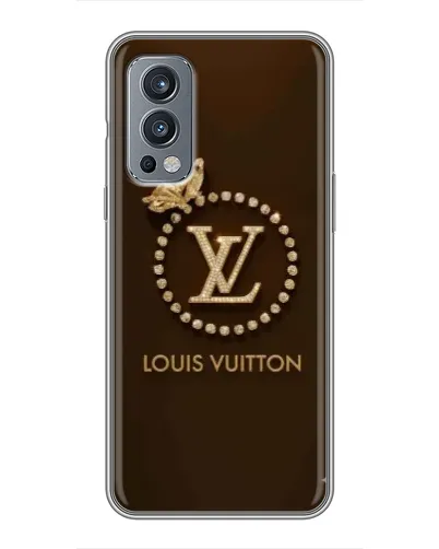 Чохол для OnePlus Nord 2 з картинкою «LV — золота печатка»