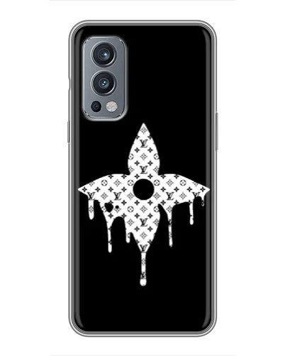 Чохол для OnePlus Nord 2 з картинкою «Квіткова монограма»