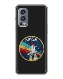 Чохол для OnePlus Nord 2 з картинкою «NASA — емблема місії»