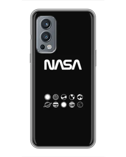 Чохол для OnePlus Nord 2 з картинкою «NASA — технічний принт» Чохол для OnePlus Nord 2 з картинкою «NASA — технічний принт»