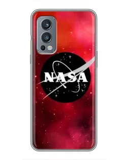 Чохол для OnePlus Nord 2 з картинкою «NASA — червона туманність»
