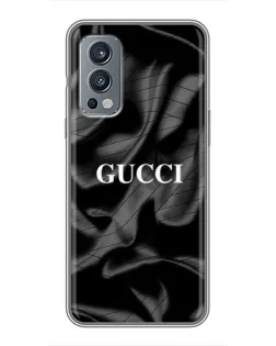 Чохол для OnePlus Nord 2 з картинкою «Gucci — шовкові хвилі»