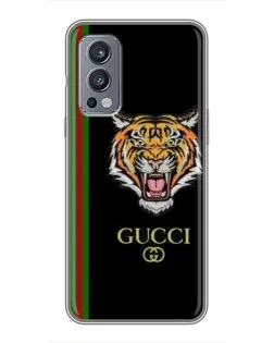 Чохол для OnePlus Nord 2 з картинкою «Тигр Gucci»