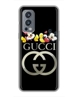 Чохол для OnePlus Nord 2 з картинкою «Gucci — герої Disney»