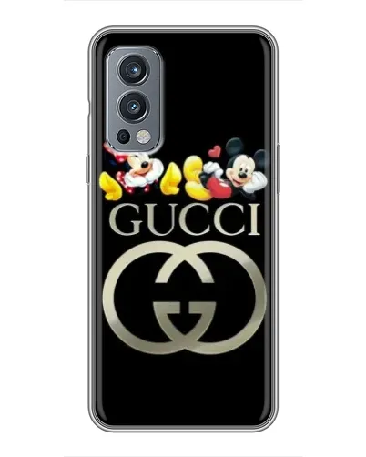 Чохол для OnePlus Nord 2 з картинкою «Gucci — герої Disney» Чохол для OnePlus Nord 2 з картинкою «Gucci — герої Disney»