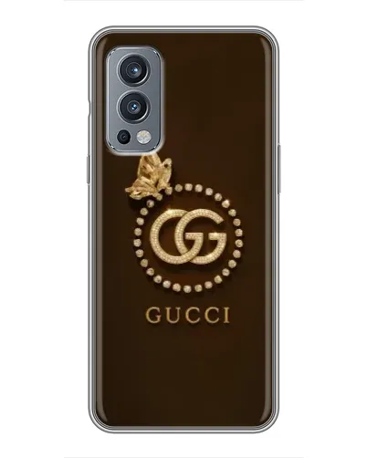 Чохол для OnePlus Nord 2 з картинкою «Gucci — золотий метелик» Чохол для OnePlus Nord 2 з картинкою «Gucci — золотий метелик»