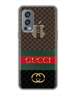 Чохол для OnePlus Nord 2 з картинкою «Gucci — брендований десерт»