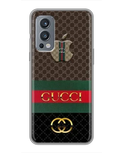 Чохол для OnePlus Nord 2 з картинкою «Gucci — брендований десерт» Чохол для OnePlus Nord 2 з картинкою «Gucci — брендований десерт»