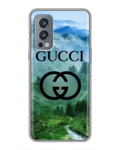 Чохол для OnePlus Nord 2 з картинкою «Gucci — гірський пейзаж» Чохол для OnePlus Nord 2 з картинкою «Gucci — гірський пейзаж»