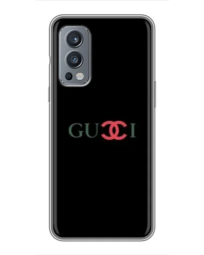 Чохол для OnePlus Nord 2 з картинкою «Gucci — червоний градієнт» Чохол для OnePlus Nord 2 з картинкою «Gucci — червоний градієнт»