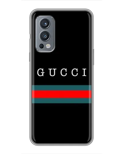 Чохол для OnePlus Nord 2 з картинкою «Gucci — червоний пояс» Чохол для OnePlus Nord 2 з картинкою «Gucci — червоний пояс»