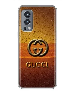 Чехол для OnePlus Nord 2 с картинкой «Gucci — солнечный градиент» Чехол для OnePlus Nord 2 с картинкой «Gucci — солнечный градиент»
