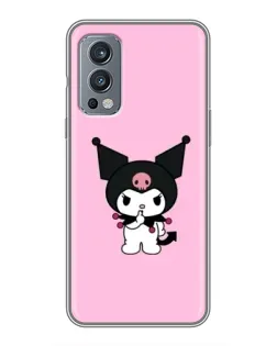 Чохол для OnePlus Nord 2 з картинкою «Kuromi — рожева ніжність»