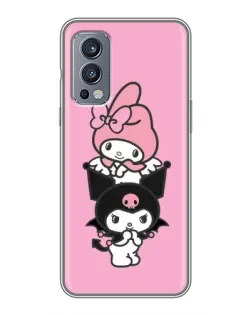 Чохол для OnePlus Nord 2 з картинкою «My Melody та Kuromi»