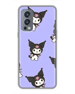Чохол для OnePlus Nord 2 з картинкою «Паттерн з Kuromi»
