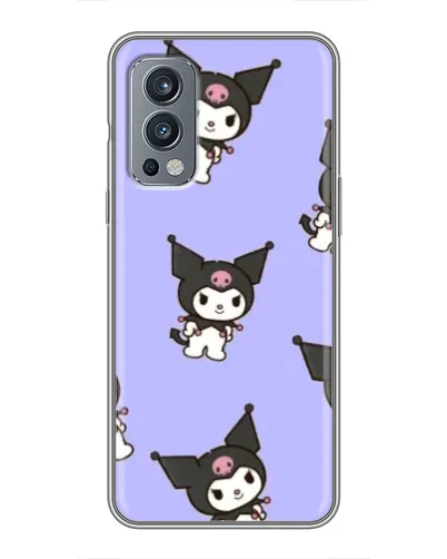Чохол для OnePlus Nord 2 з картинкою «Паттерн з Kuromi»