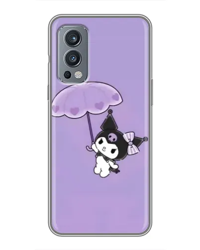 Чохол для OnePlus Nord 2 з картинкою «Kuromi з парасолькою»