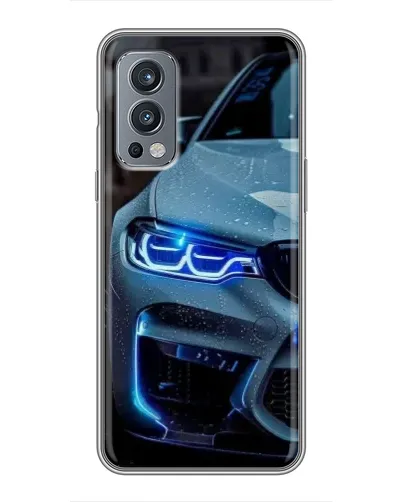 Чохол для OnePlus Nord 2 з картинкою «Погляд BMW з синіми фарами» Чохол для OnePlus Nord 2 з картинкою «Погляд BMW з синіми фарами»