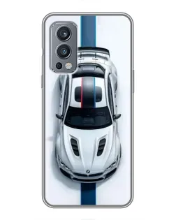 Чохол для OnePlus Nord 2 з картинкою «Вид зверху — BMW M»