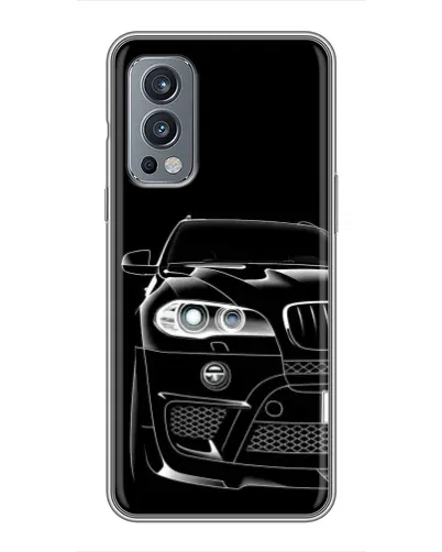 Чохол для OnePlus Nord 2 з картинкою «Темний силует BMW» Чохол для OnePlus Nord 2 з картинкою «Темний силует BMW»