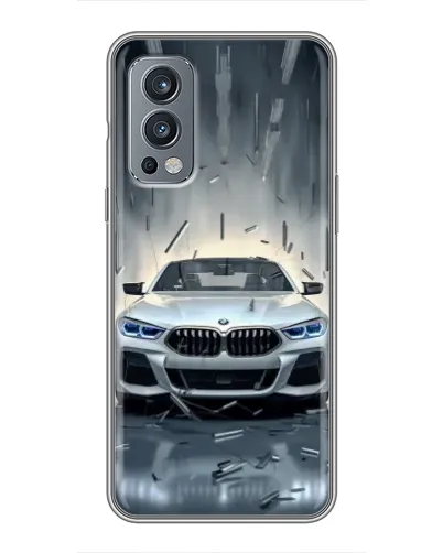 Чохол для OnePlus Nord 2 з картинкою «BMW у світлі фар» Чохол для OnePlus Nord 2 з картинкою «BMW у світлі фар»