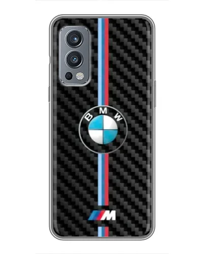 Чохол для OnePlus Nord 2 з картинкою «Емблема BMW та карбон» Чохол для OnePlus Nord 2 з картинкою «Емблема BMW та карбон»