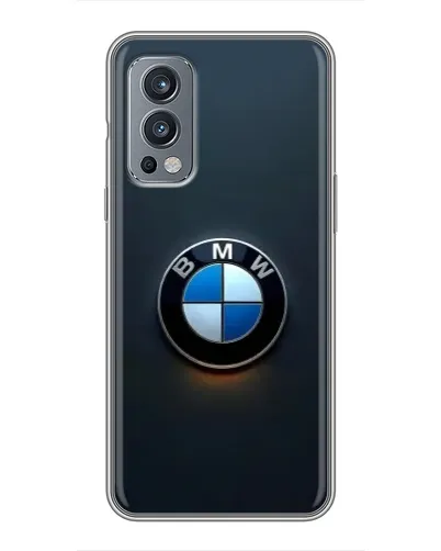 Чохол для OnePlus Nord 2 з картинкою «Логотип BMW — мінімалізм» Чохол для OnePlus Nord 2 з картинкою «Логотип BMW — мінімалізм»